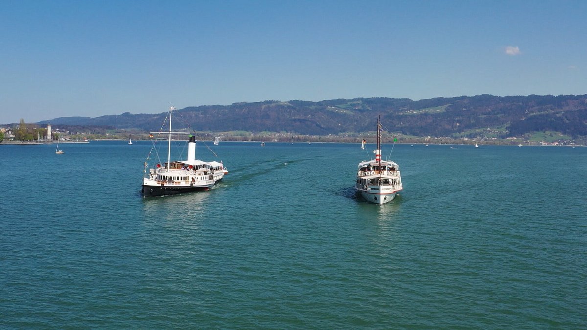 nostalgie am bodensee: historische schiffe und bahnen im dreiländereck