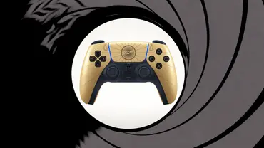 007 First Light DualSense Controller im klassischen James-Bond-Fadenkreuz - Foto: TV Movie/Sony/mit KI generiert