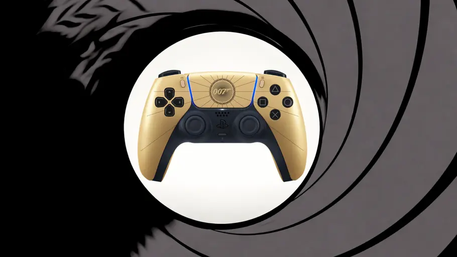 007 First Light DualSense Controller 007 First Light DualSense Controller im klassischen James-Bond-Fadenkreuz