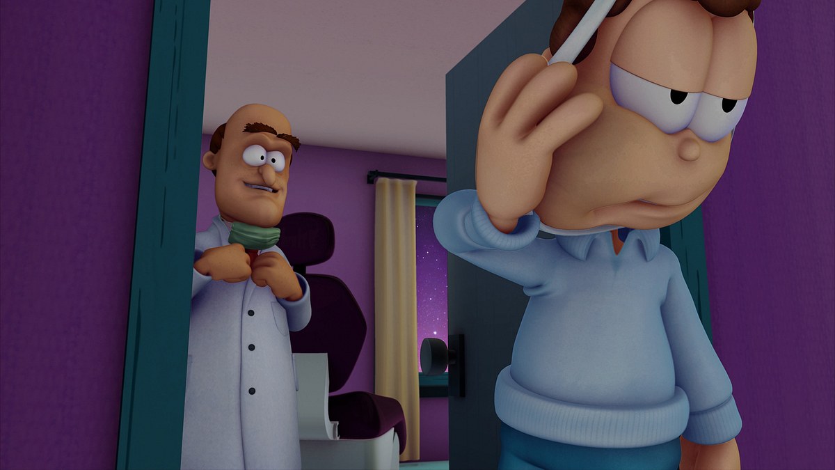 the garfield show
