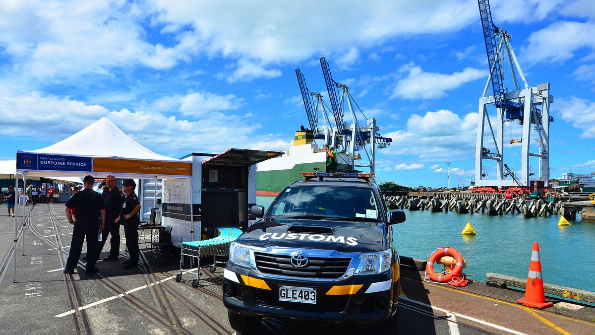 border patrol new zealand - einsatz an der grenze