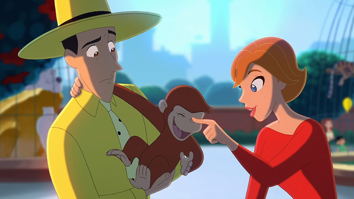 coco, der neugierige affe
