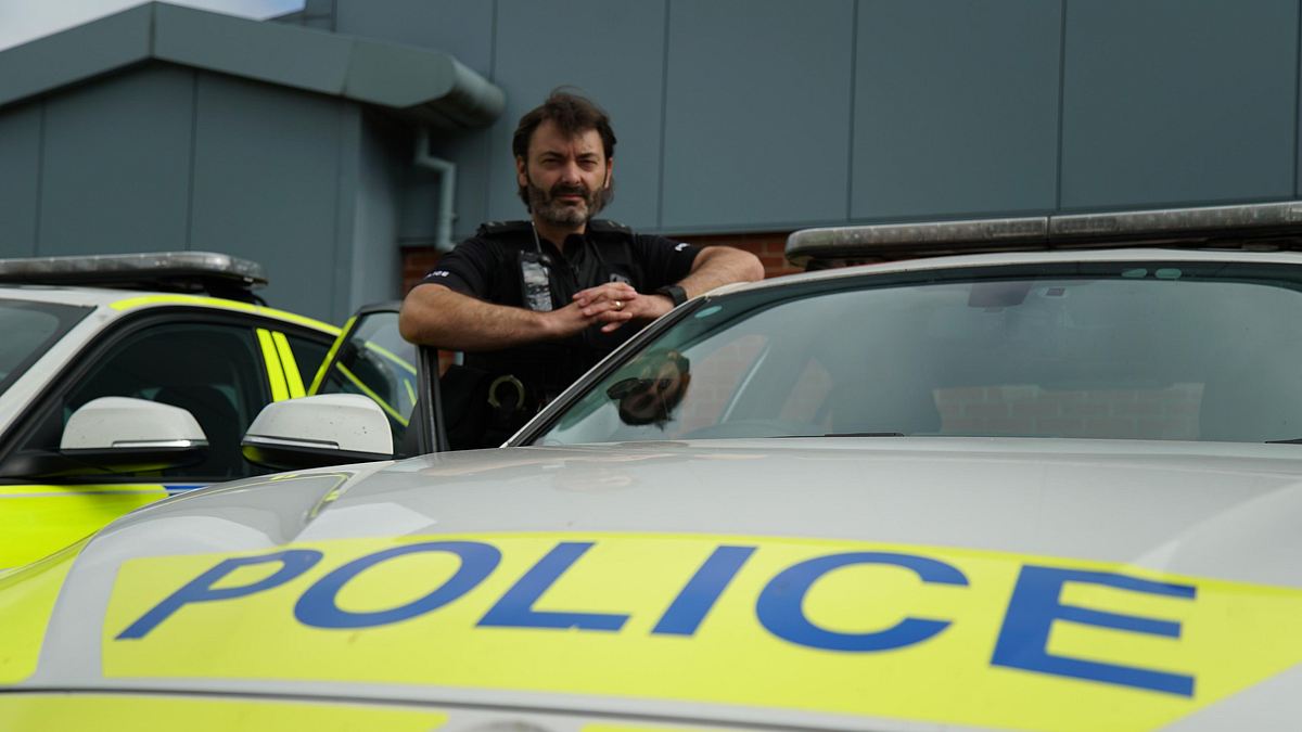 englands straßen-cops