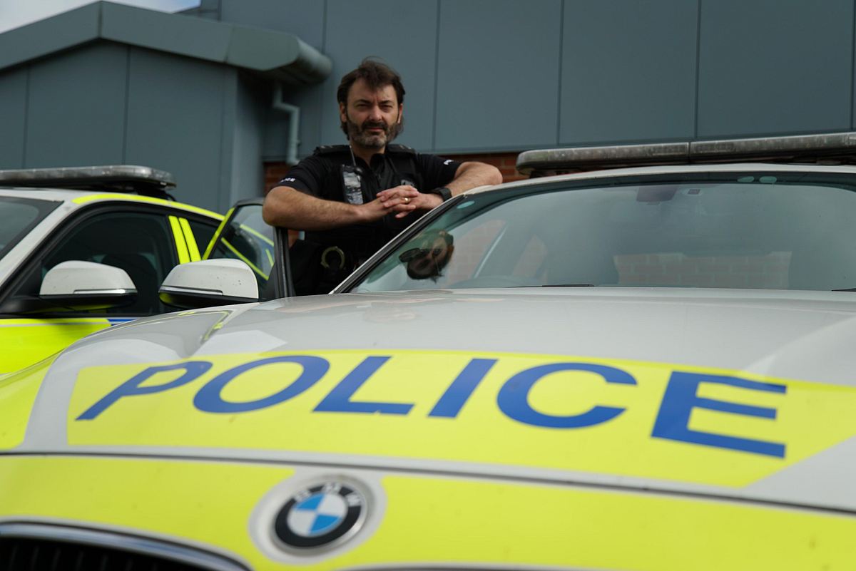 englands straßen-cops