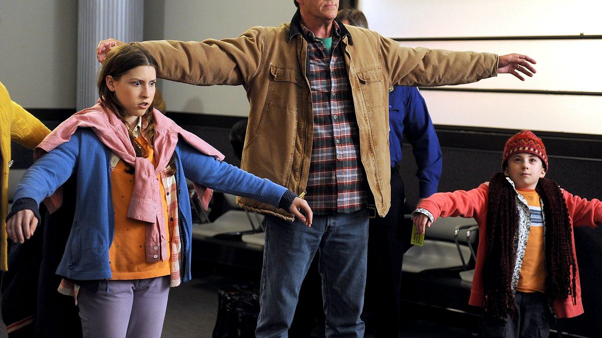 the middle
