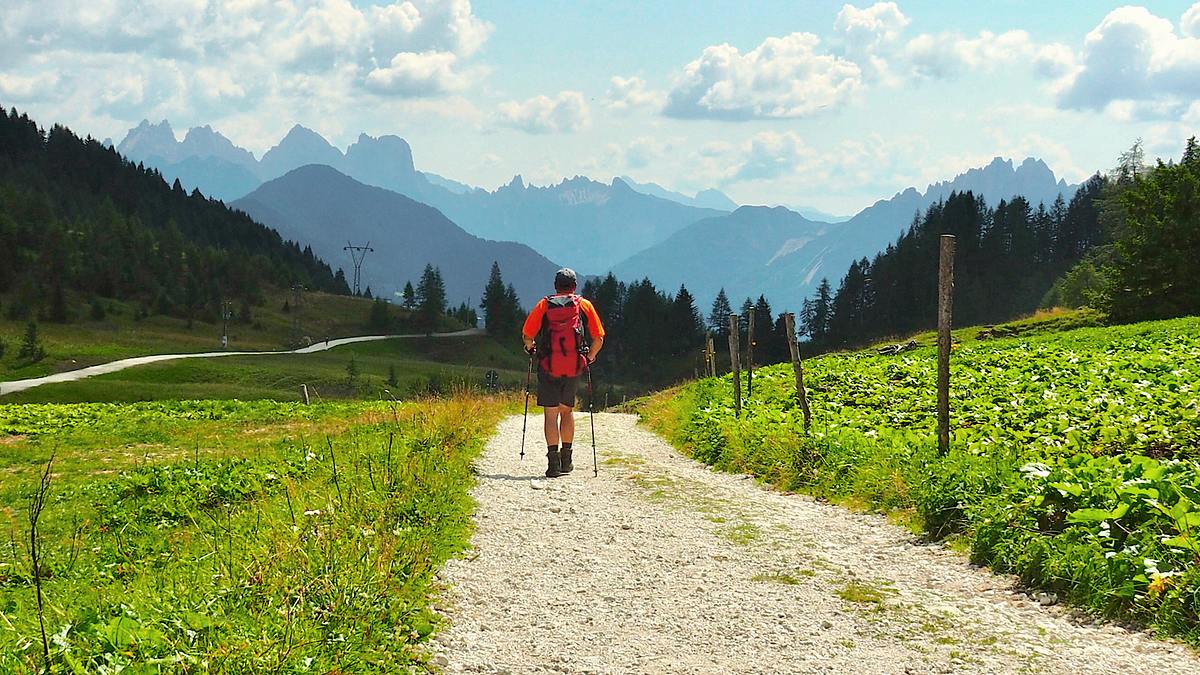 über die alpen - zu fuß von münchen nach venedig