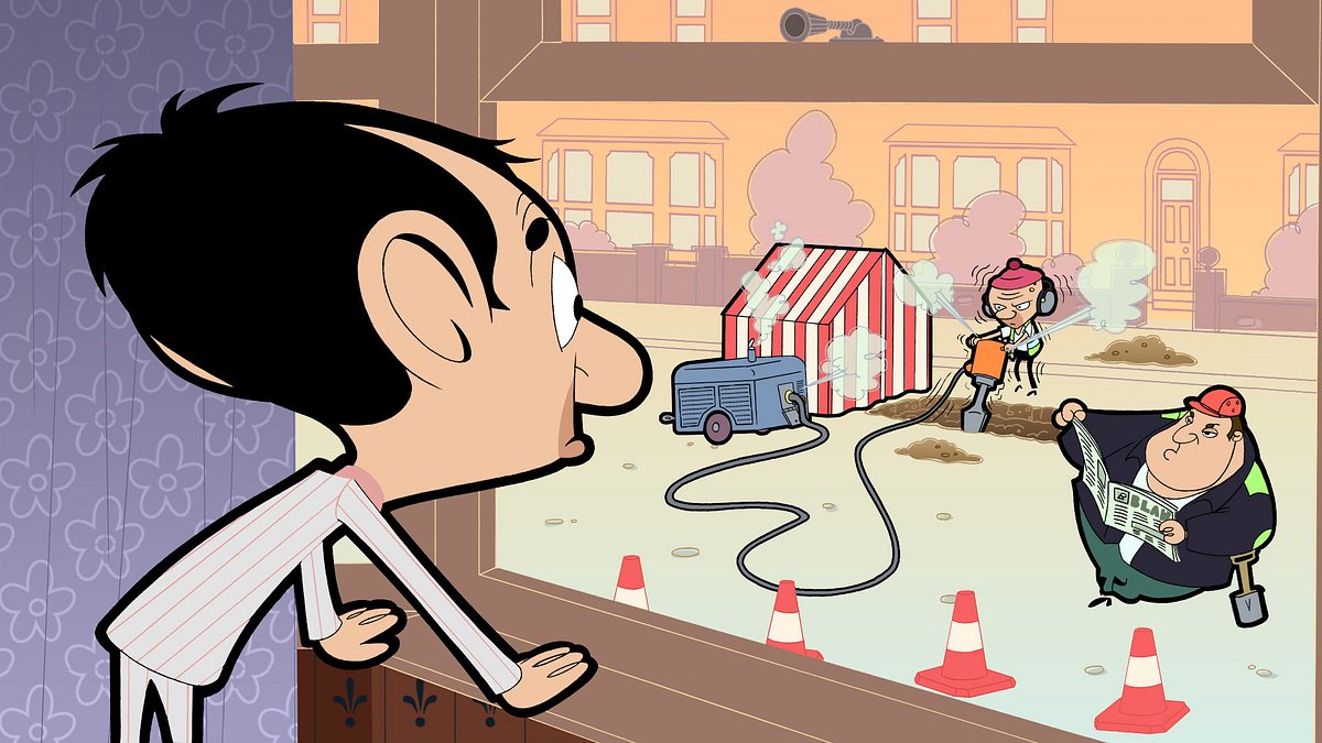 mr. bean - die cartoon-serie