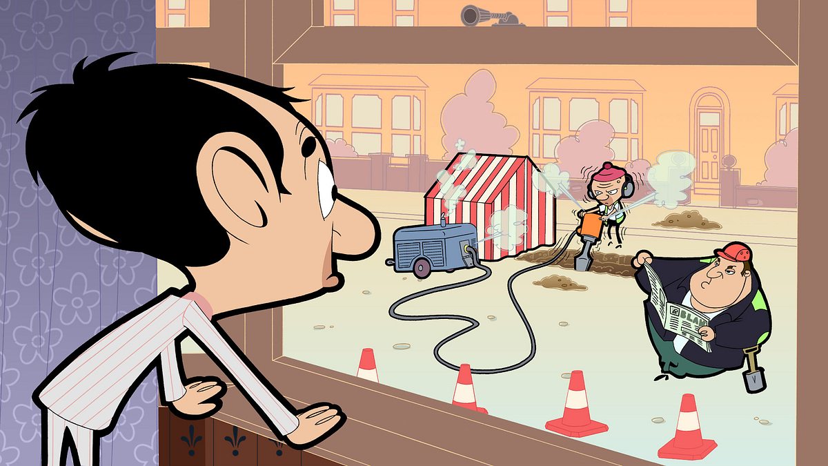 mr. bean - die cartoon-serie