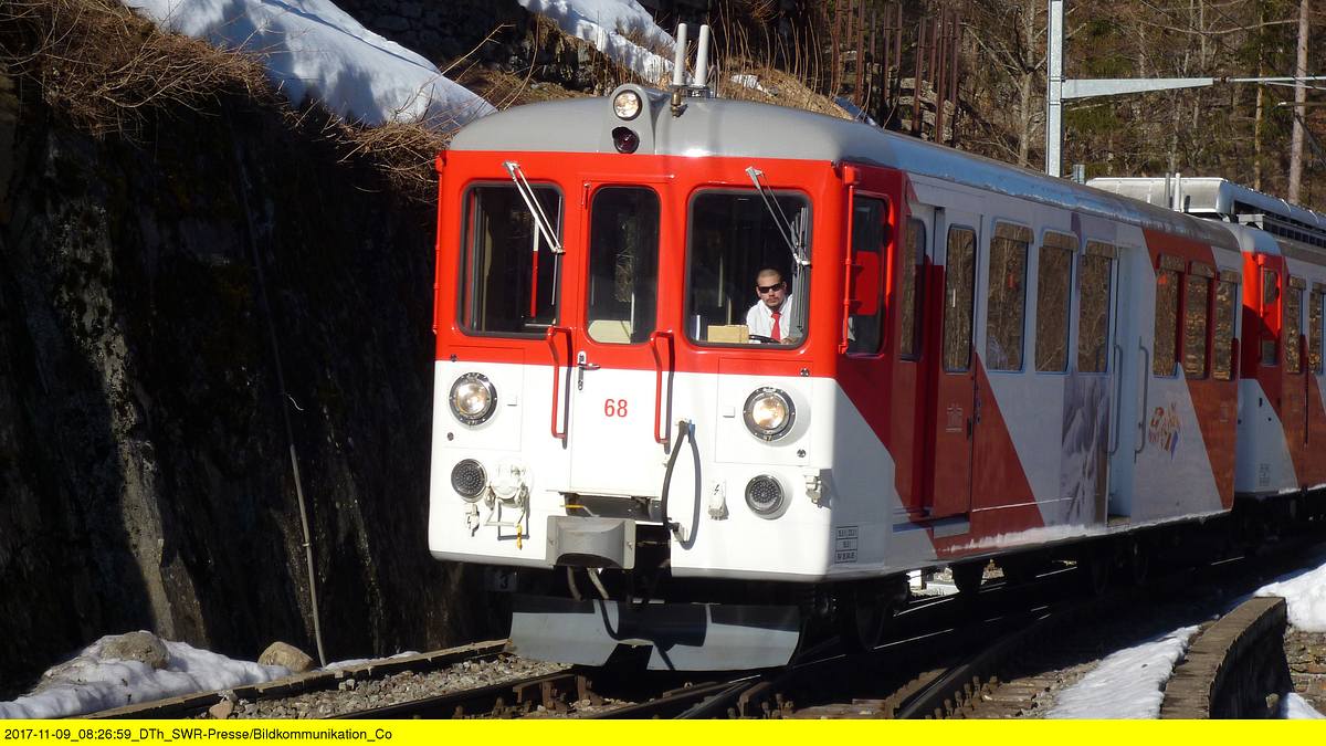 mit dem zug ...