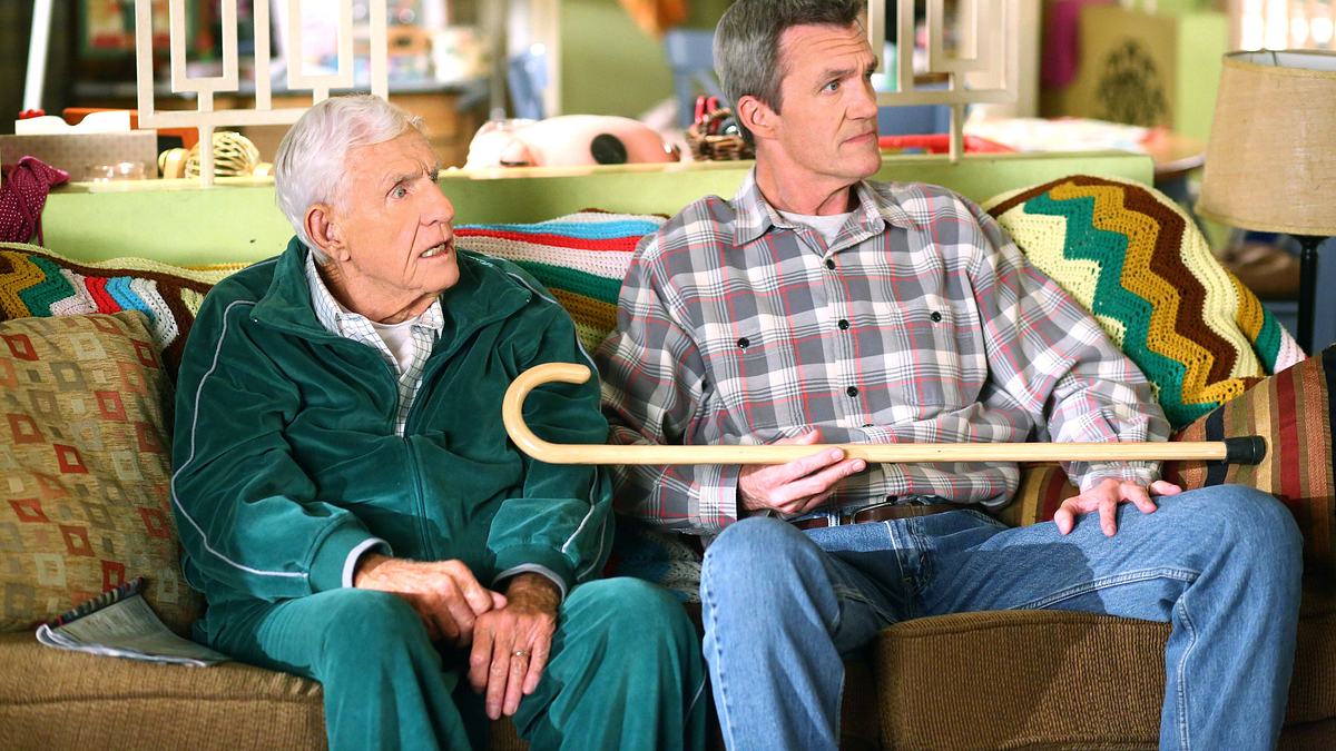 the middle