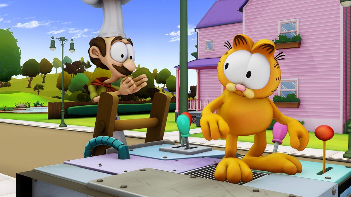 the garfield show
