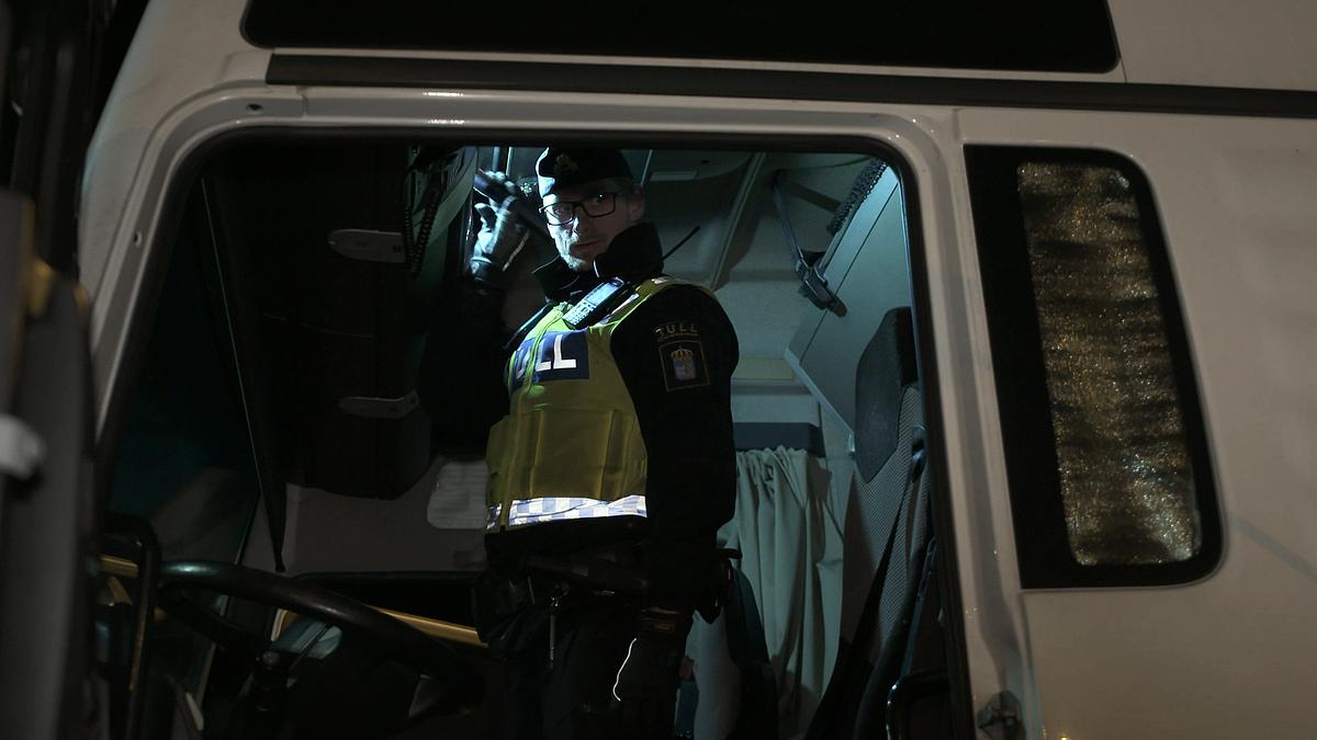 border control: schwedens grenzschützer