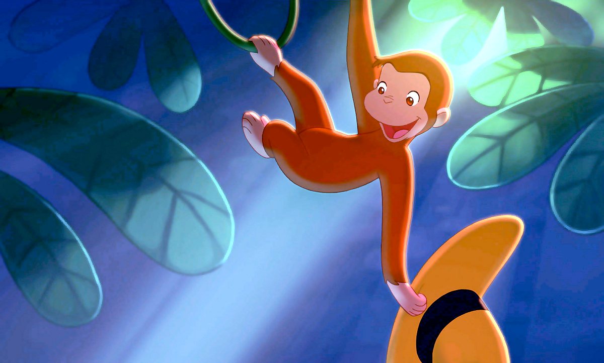 coco, der neugierige affe