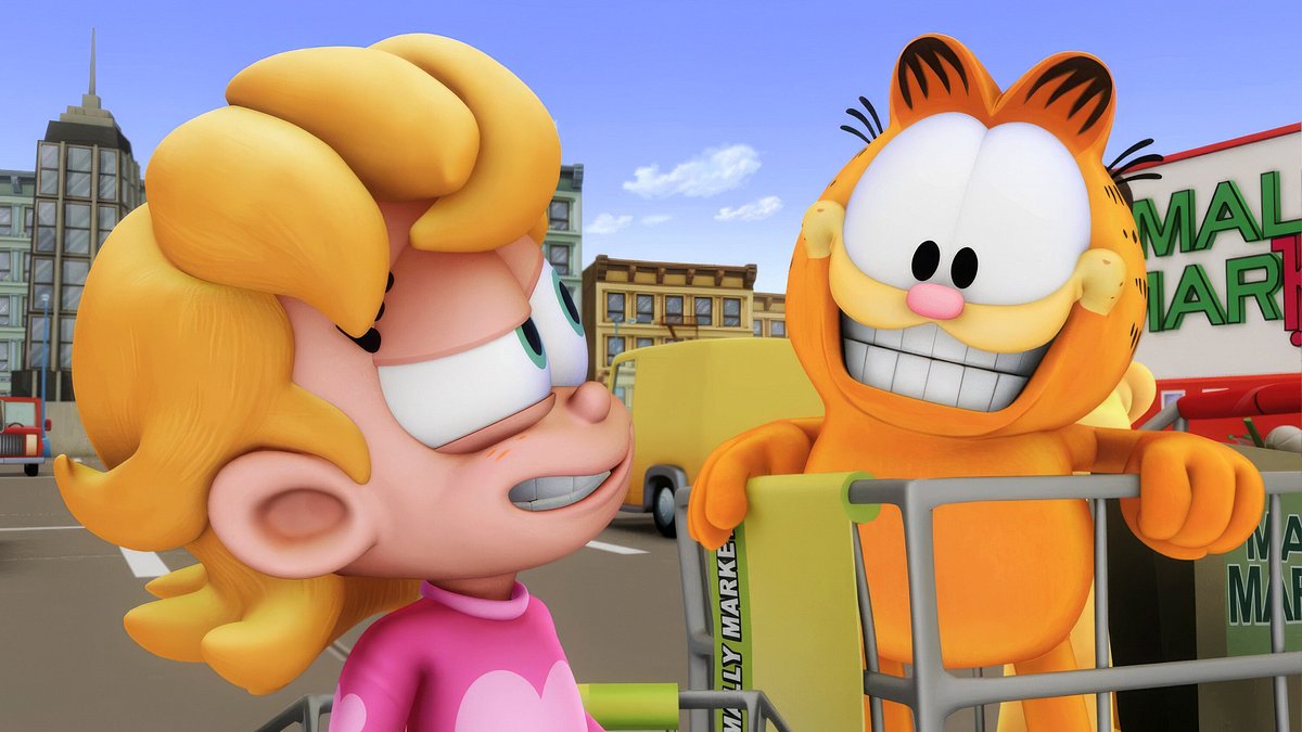 the garfield show