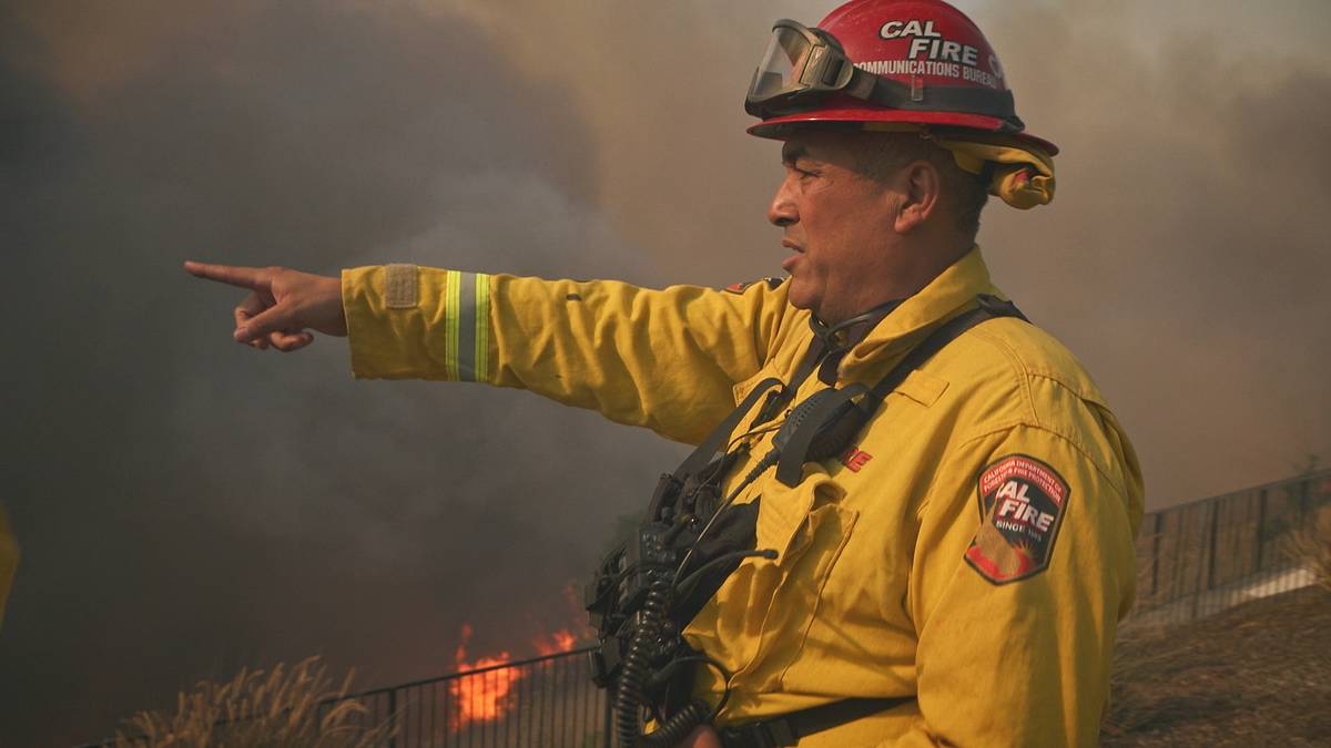 cal fire - feueralarm in kalifornien