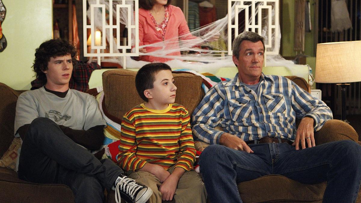 the middle