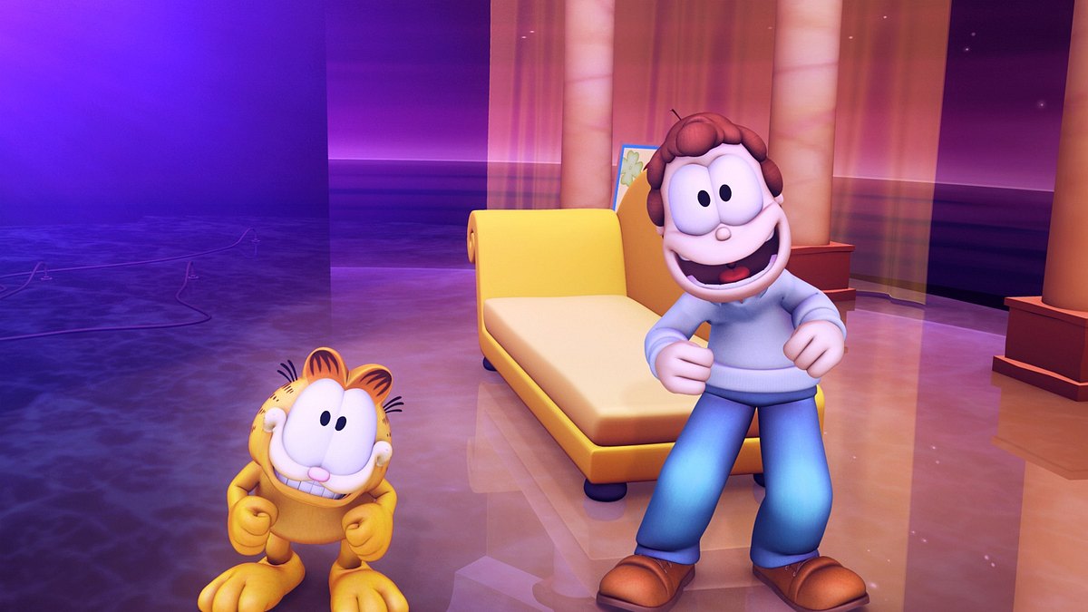 the garfield show