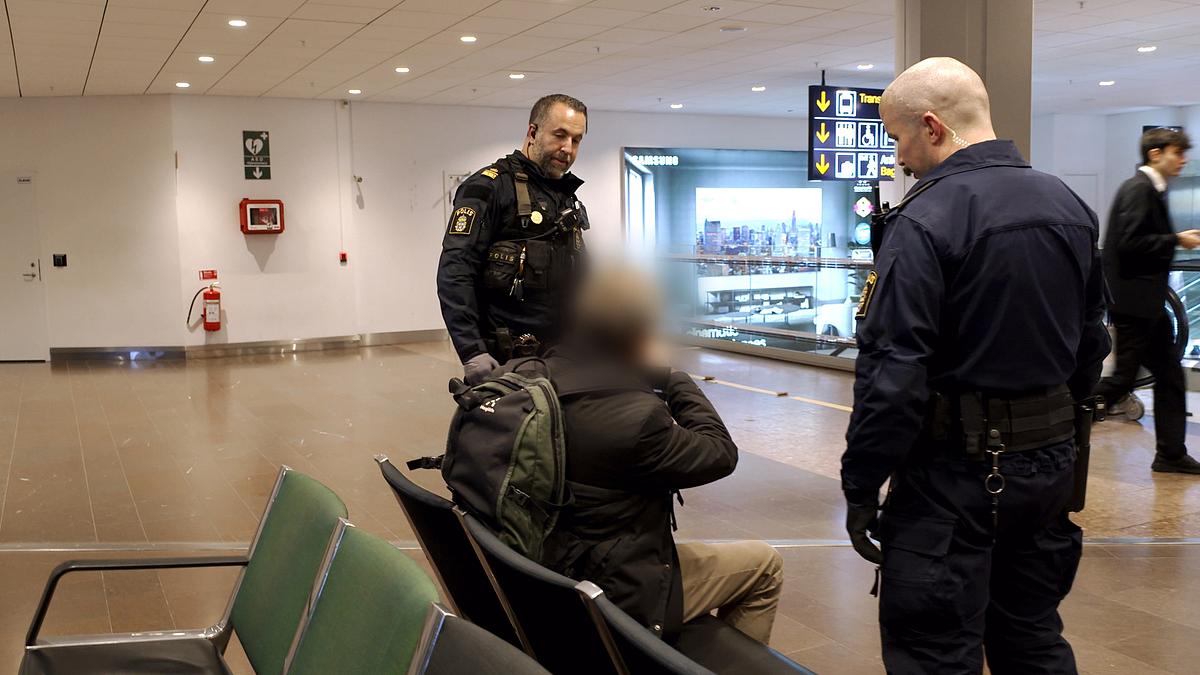 border control: schwedens grenzschützer