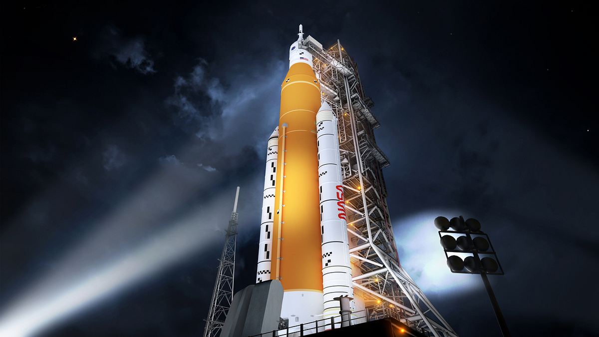 Die Mega-Rakete der NASA die mega-rakete der nasa