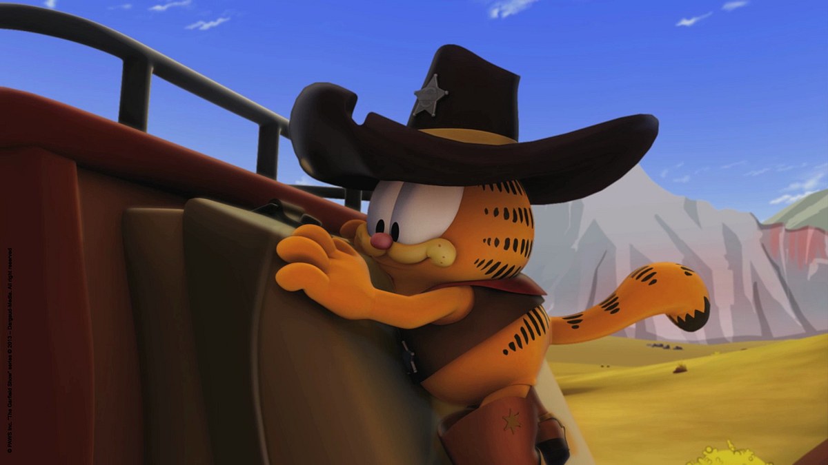 the garfield show