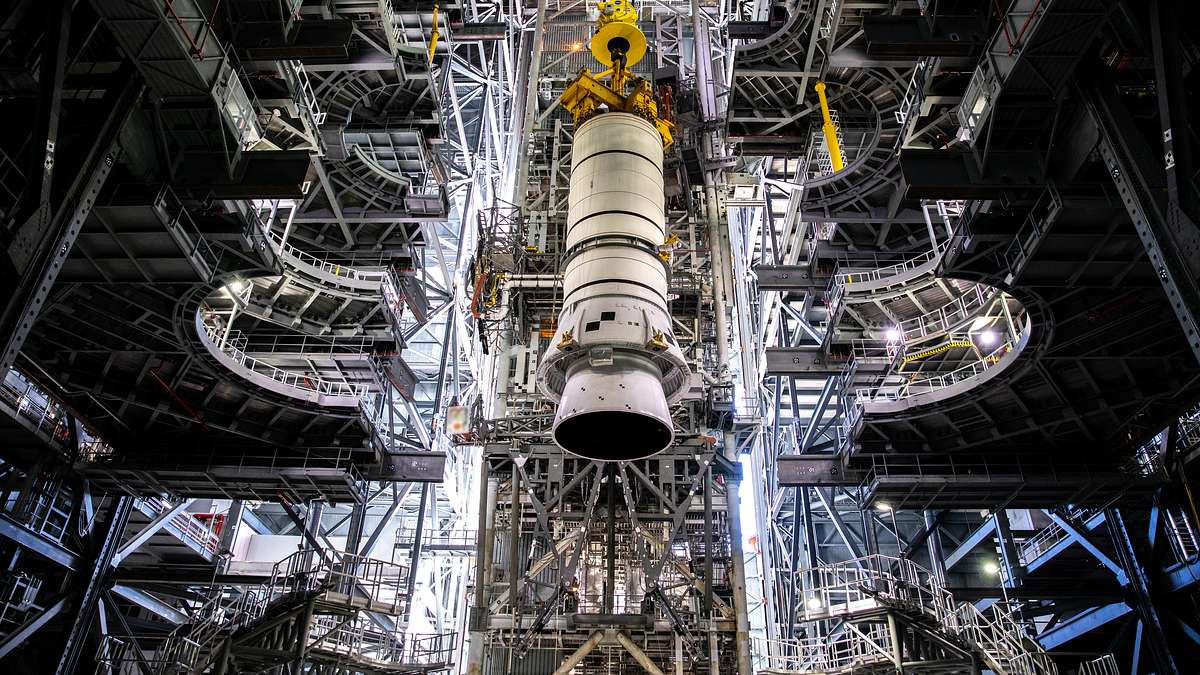 die mega-rakete der nasa