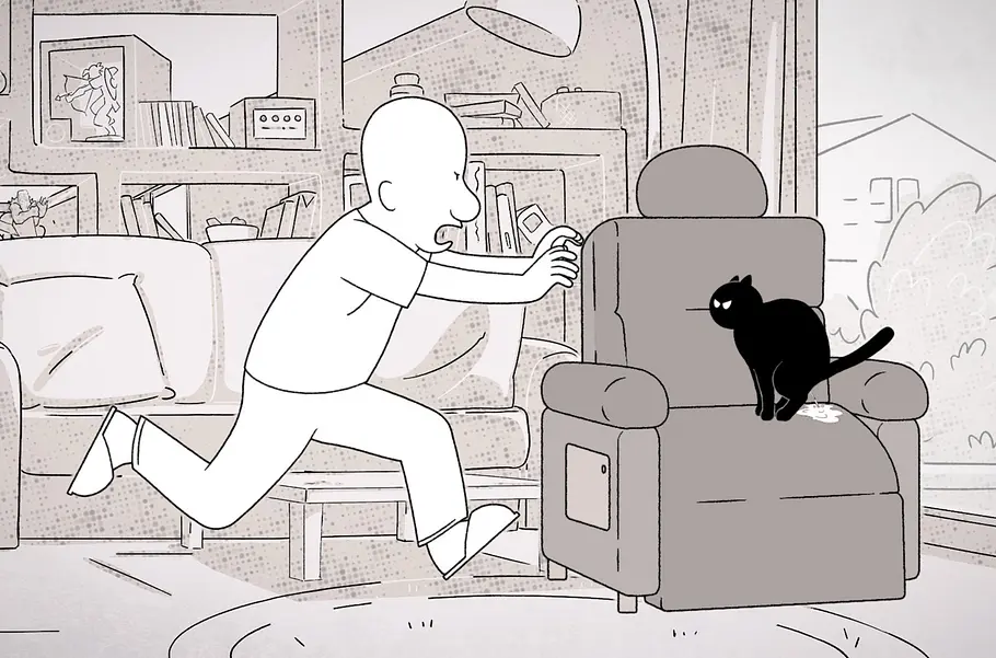 Verdammte Katze! verdammte katze!