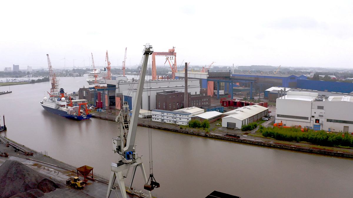 der dortmund-ems-kanal - vom ruhrgebiet zur nordsee