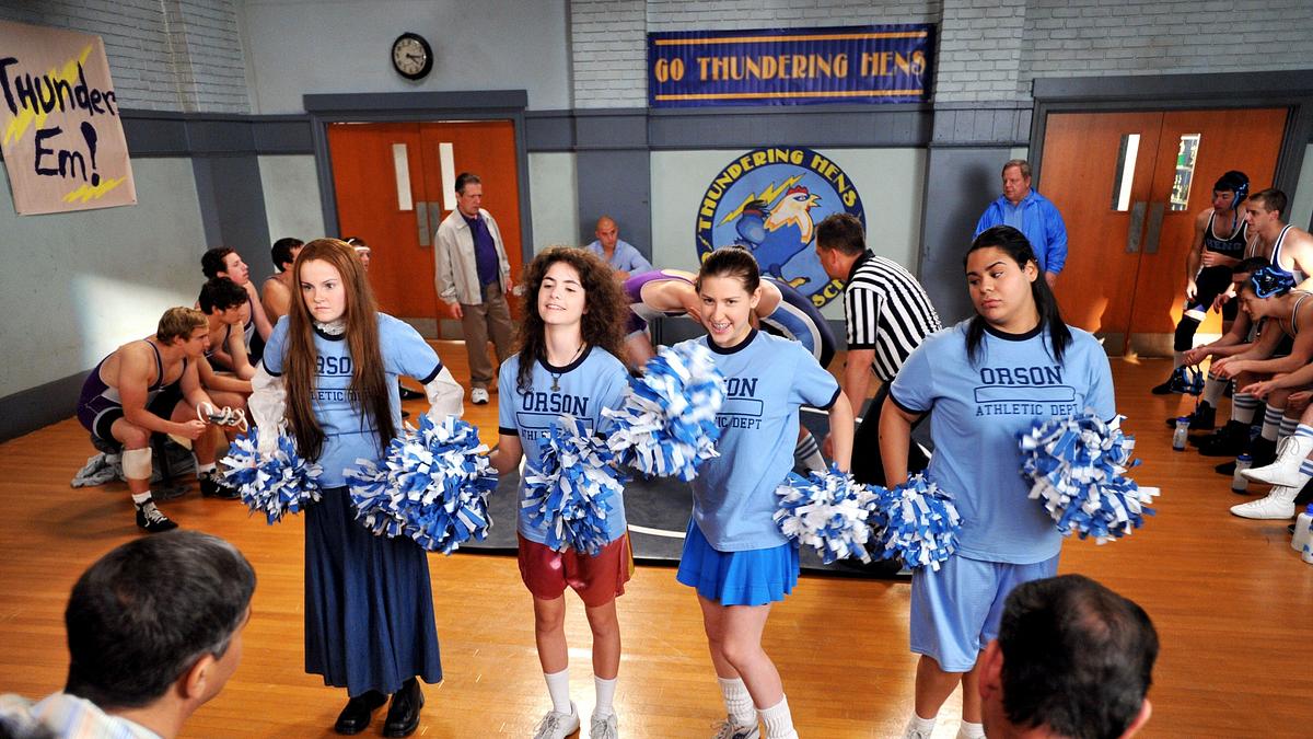 the middle