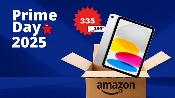 ein iPad das aus einem Amazon Karton schwebt - Foto: Foto: TVMovie.de & iStock (kyoshino, Ake Ngiamsanguan) & PR