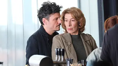 Constanze Laux (Adele Neuhauser) und Ricardo Westerhoff (Manuel Rubey).  - Foto: BR/Bavaria Fiction GmbH/Jacqueline Krause-Burberg