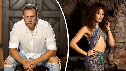 Das große Promi-Büßen: Christin Okpara und Patrick Romer - Foto: ProSieben / Nikola Milatovic