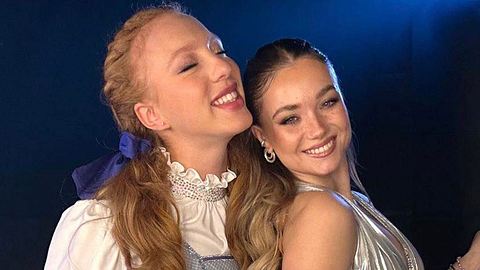 Julia Beautx und Anna Ermakova auf der Lets Dance Tour - Foto: Anna Ernakova auf Instagram