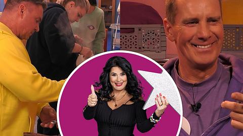 Promi Big Brother: Jürgen Milski, Iris Klein, Peter Klein - Foto: Sat.1 / Nadine Rupp