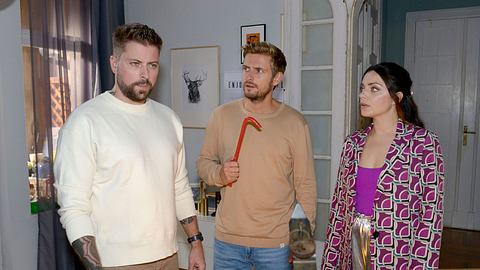 GZSZ: Emily, John, Philip - Foto: RTL / Rolf Baumgartner