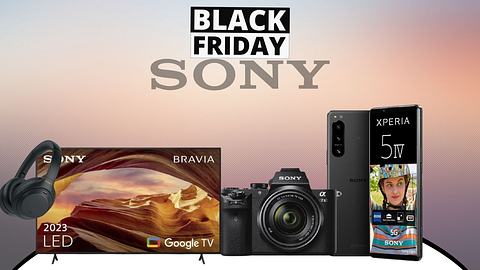 Black Friday Sony auf Fernseher, Kameras, Kopfhörer, Smartphones - Foto: PR / TVMovie.de