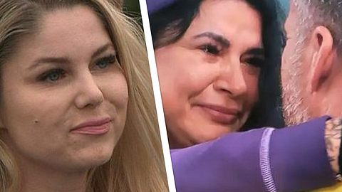 So reagierte Yvonne Woelke auf Peter Kleins und Iris Kleins Umarmung - Foto: RTL und Sat.1