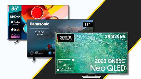 Fernseher 85 Zoll und wo du die besten Angebote findest - Foto: TVM/PR