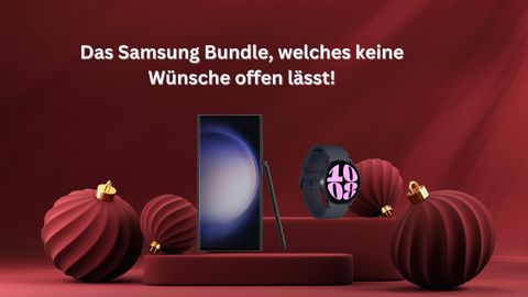 Das Samsung S23 im Bundle mit Watch und Tarif - Foto: TVM/PR