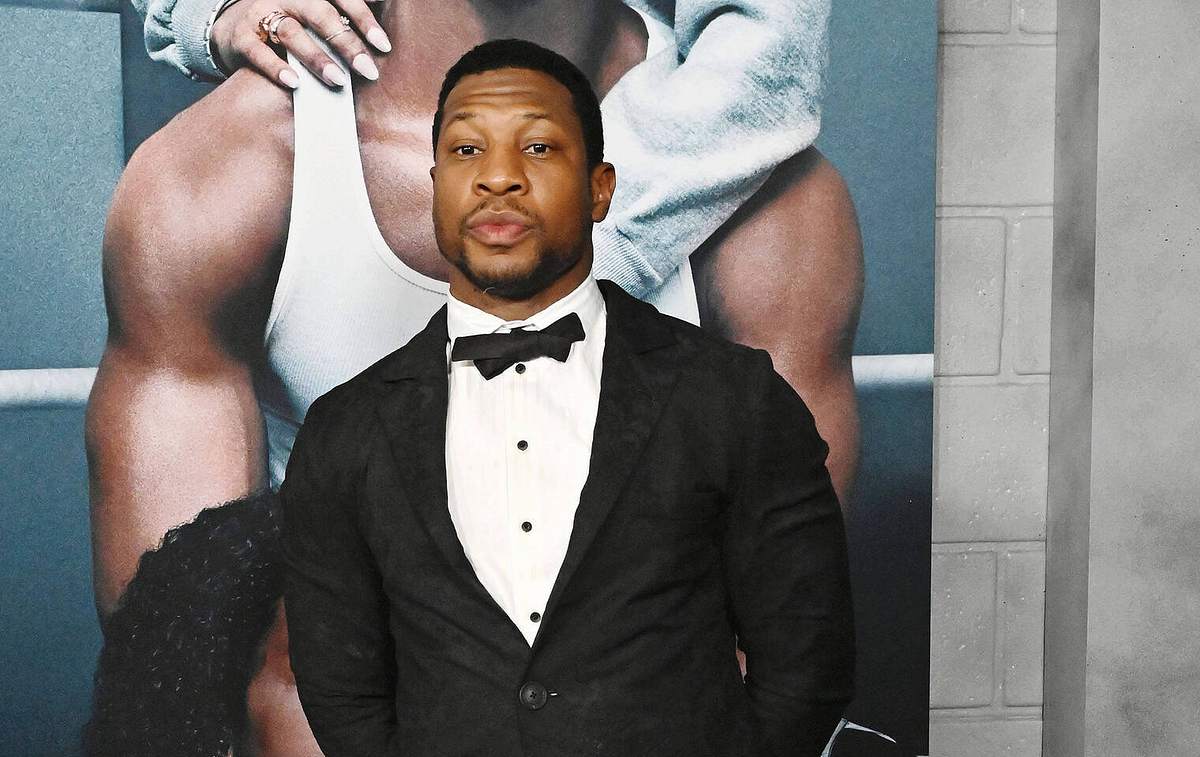 Jonathan Majors bei der Creed III Filmpremiere