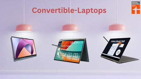 Convertible-Laptops bei Stiftung Warentest: Welche Tablet-Notebooks sind die besten? - Foto: © Getty Images / Jasmin Merdan / TV Movie / PR