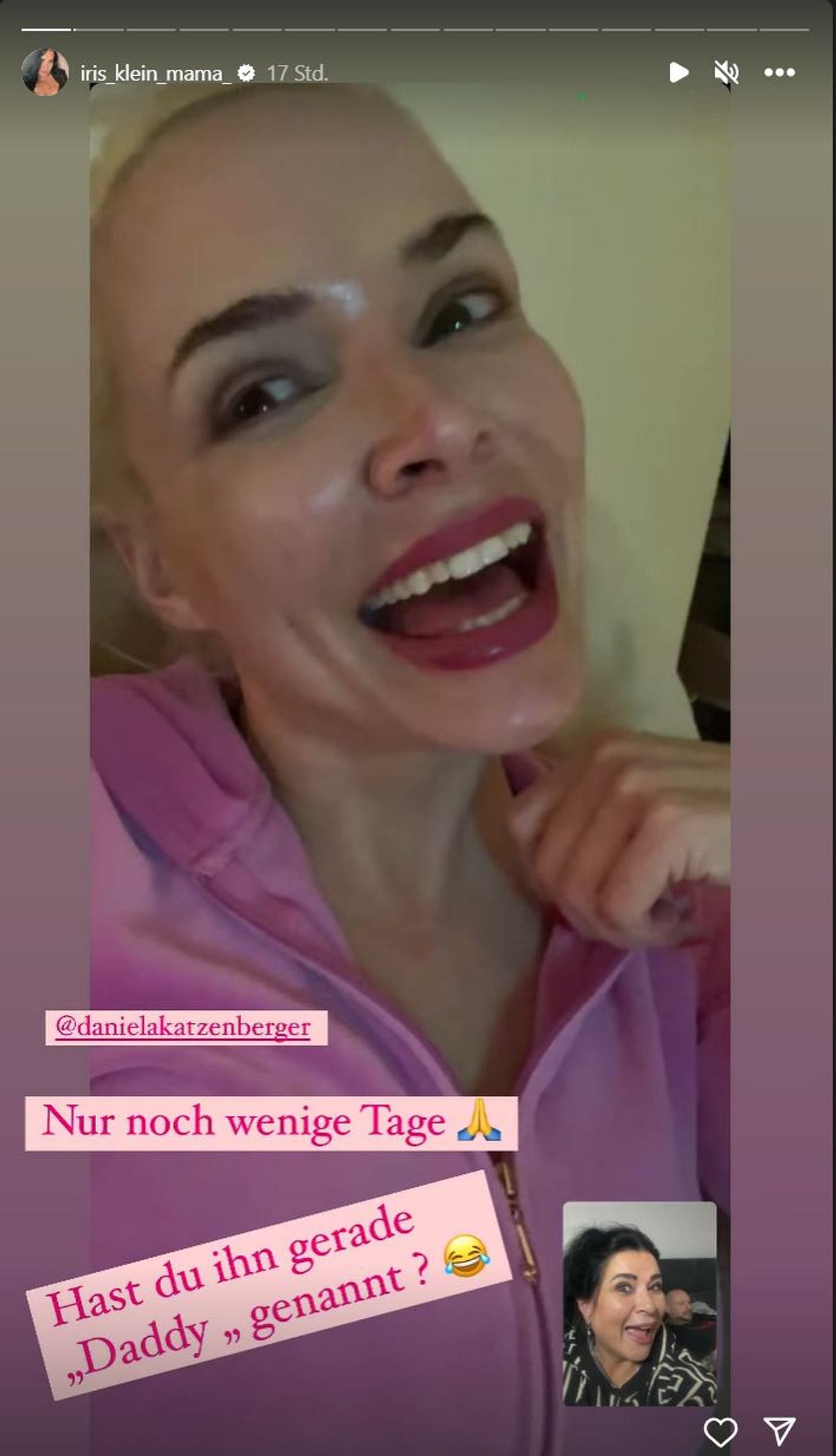Iris Klein und Daniela Katzenberger zeigen Mr. T. ohne Sonnenbrille