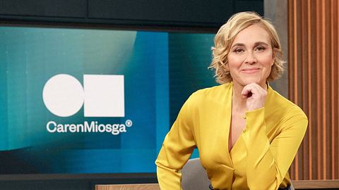 „Caren Miosga muss sich schon wieder verabschieden - Foto: NDR/Philipp Rathmer