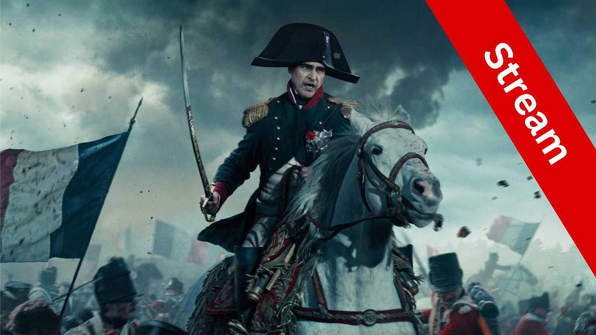 Joaquin Phoenix als und in Napoleon – jetzt im Stream