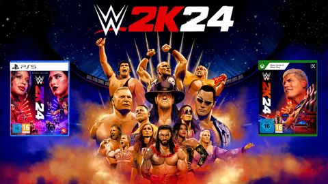 “WWE 2K24“: Jetzt die Deluxe Edition für die PS5/4 und Xbox Series X/One vorbestellen - Foto: © 2K Games/TV Movie/PR