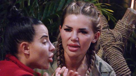 Dschungelcamp: Kim Virginia und Leyla Lahouar - Foto: RTL