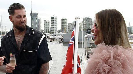 Dschungelcamp: Kim Virginia und Mike Heiter - Foto: RTL