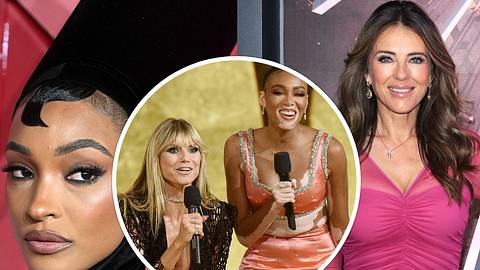 GNTM 2024: Heidi Klum, Winnie Harlow, Jourdan Dunn, Liz Hurley - Gastjuroren - Foto: Getty Images / 	Kevin Mazur / 2021 MTV Movie and TV Awards / Dimitrios Kambouris / Imago / Cover Images