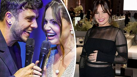 Wann kommt das Baby von Luca Hänni und Christina Hänni? - Foto: IMAGO / Bildagentur Monn und IMAGO / Future Image