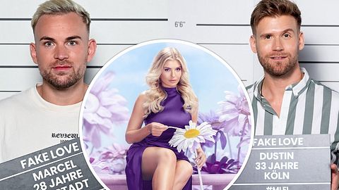 Make Love, Fake Love: Antonia Hemmer und Kandidaten - Foto: RTL / Benno Kraehahn / Pervin Inan-Serttas