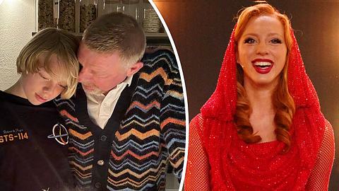 Amadeus Becker, Boris Becker und Anna Ermakova - Foto: Boris Becker auf Instagram / RTL